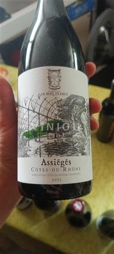 Rhônevallei Côtes-du-rhône Famille de Boel France Assiégés 2021