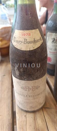 Burgundy Gevrey-Chambertin Henry-Bouchard Réserve 1975