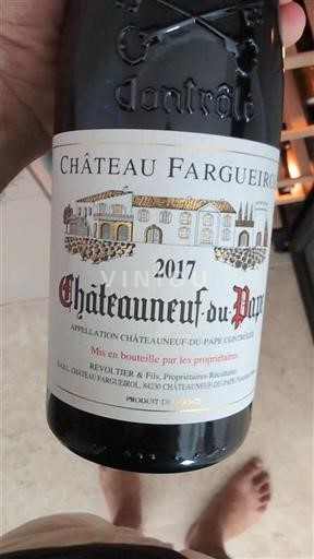 Thung lũng Rhône Châteauneuf-du-pape Château Fargueirol 2017