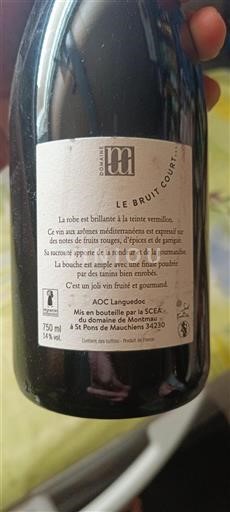 Langvedok Languedoc Domaine Montmau Le Bruit Court Neleten.