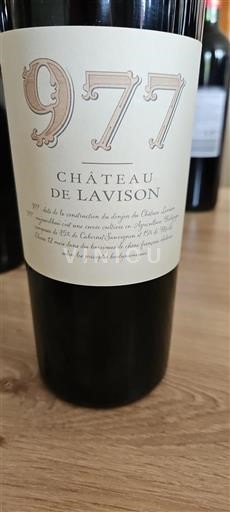 Bordeaux Bordeaux supérieur Château Lavison 977 Neleten.