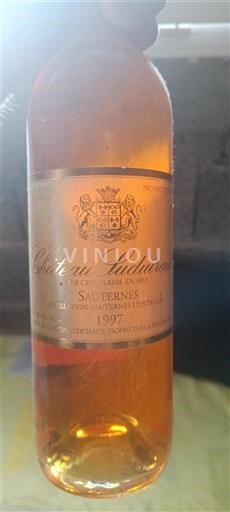 Burdeos Sauternes Premier Cru Château Suduiraut 1997
