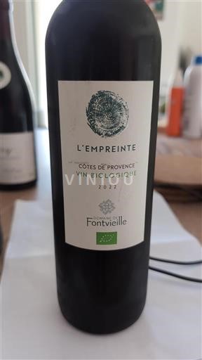 Provence Côtes-de-Provence Domaine Fontvieille L'Empreinte 2022