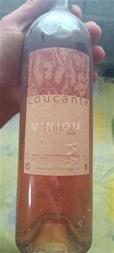 Vin Rouge sec Coucante Mont Tauch 2008 France Languedoc Corbières AOC