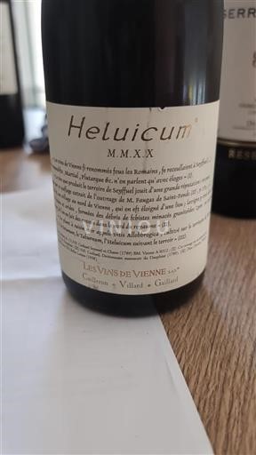 Rhônetal Nicht spezifiziert Les Vins de Vienne Heluicum 2020
