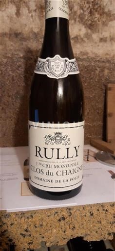Burgundi Rully Premier Cru Domaine La Folie Clos du Chaigne 2023