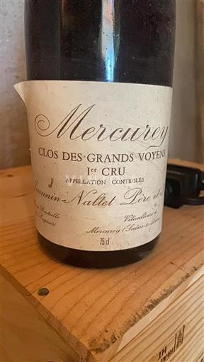 Borgonha Mercurey Premier Cru Jeannin-Naltet Père et Fils Clos des Grands Voyens 1982