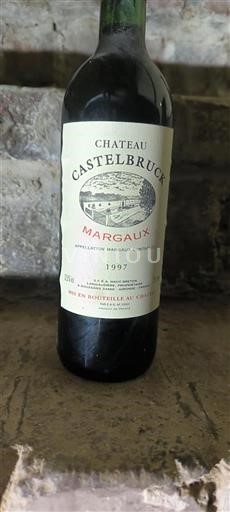 Bordeaux Margaux Grand Cru Château Castelbruck 1997