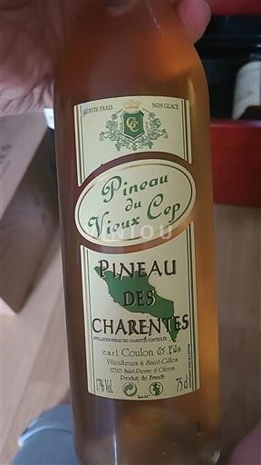 Poitou-Charentes Pineau-des-Charentes Coulon & Fils Pineau du Vieux Cep Không niên vụ