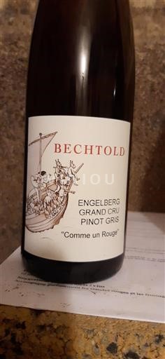 Alsacia No especificado Grand Cru Château Bechtold Comme un Rouge 2022