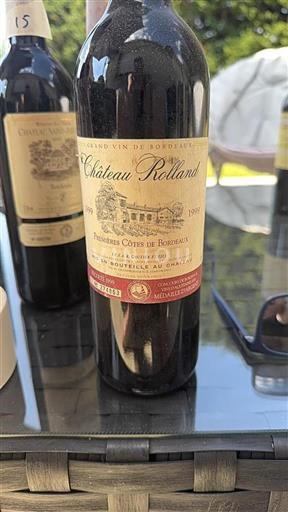 Bordeaux Premières Côtes de Bordeaux Château Rolland 1999