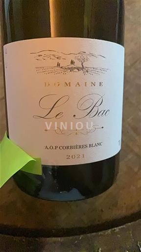 Languedoc Corbières Domaine Le Bac 2021