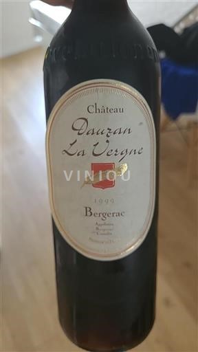 Sydvestfrankrig Bergerac Château Dauran La Vergne 1999