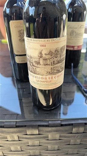 Burdeos Saint-Estèphe Grand Cru Calon-Ségur La Chapelle 1993