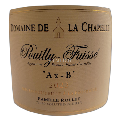 Burgundi Pouilly-fuissé Domaine La Chapelle Ax-B 2023