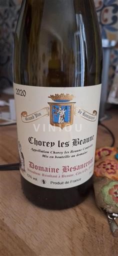 Burgundy Chorey-lès-Beaune Grand Cru Domaine Besancenot 2020