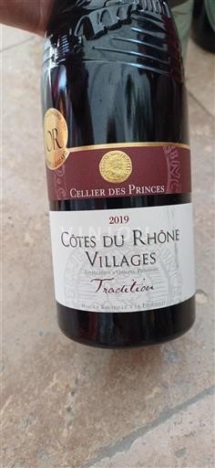 Thung lũng Rhône Côtes-du-rhône-villages Cellier des Princes Tradition 2019