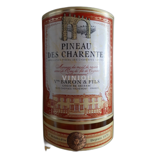 Poitou-Charentes Pineau-des-Charentes Vve Baron et fils Không niên vụ