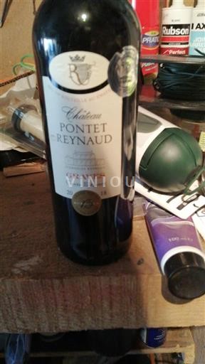 Bordéus Graves Château Pontet Reynaud Élégance 2018