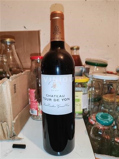Bordéus Saint-Émilion Grand Cru Château Tour de Yon 2020