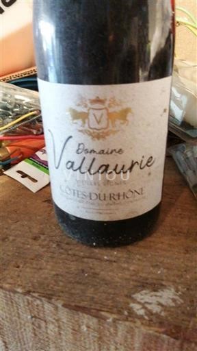 Rhônedalen Côtes du Rhône Domaine Vallaudie Vieilles Vignes 2019