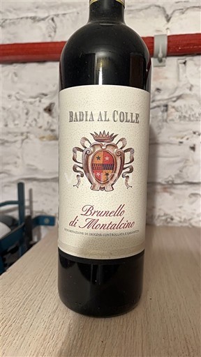 Toscana Brunello di Montalcino Badia al Colle 2019