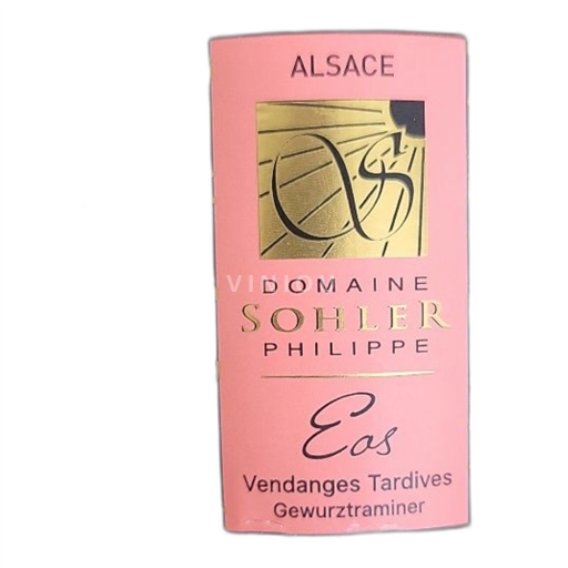 Alsace Domaine Sohler Philippe Eos 2018