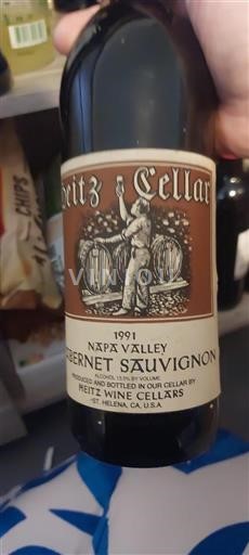 Kalifornialaiset AVA:t Napa Valley Heitz Wine Cellars 1991