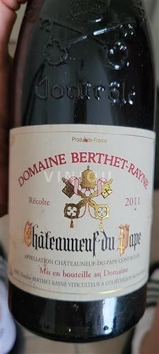 Rona dolina Châteauneuf-du-Pape Domaine Berthet-Rayne 2011