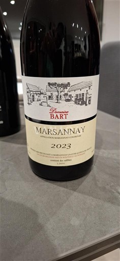 Bourgondië Marsannay Domaine Bart 2023