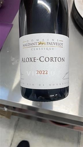 Bourgondië Aloxe-Corton Domaine Maldant Pauvelot Classique 2022