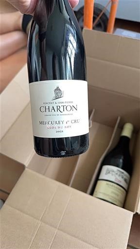 Bourgogne Mercurey Premier Cru Vincent & Jean-Pierre Charton Clos du Roy 2021