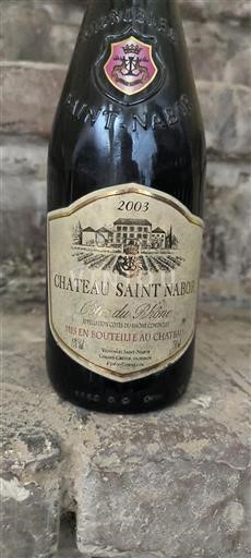 Rhône-dalen Côtes-du-Rhône Château Saint Nabor 2003