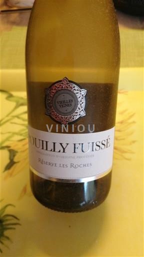 Burgundi Pouilly-fuissé Réserve Les Roches Ei vuosikertaa