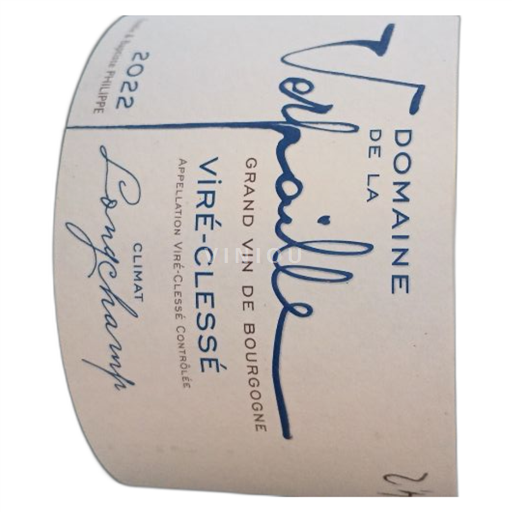 Burgundija Viré-clessé Domaine La Verpaille Climat Longchamp 2022