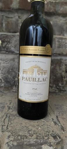 Burdeos Pauillac La Cave Augustin Florent 2013