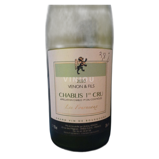 Burgundy Chablis Premier Cru Premier Cru Venon & Fils Les Fourneaux 2020
