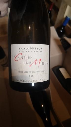 Thung lũng sông Loire Montlouis-sur-Loire Franck Breton La Coulée des Muids 2020