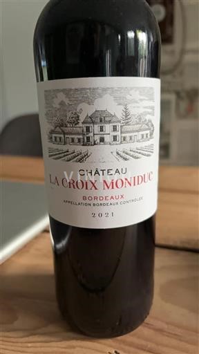 Bordeaux Château La Croix Moniduc 2021