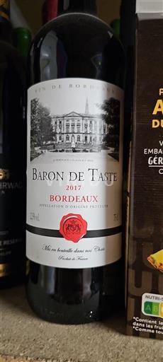 Bordeaux Baron de Taste 2017