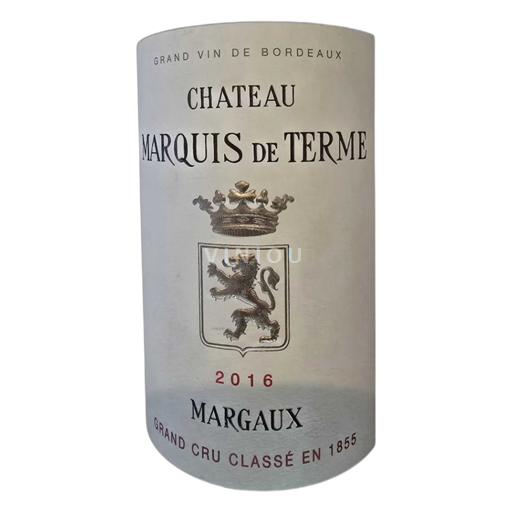 Bordeaux Margaux Margaux Ch.Marquis de Terme 2016