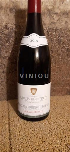 Burgundy Hautes Côtes de Nuits Domaine Louis Fleurot Les dames Huguette 2014