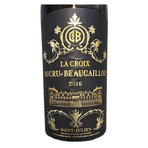 Bordeaux Saint-Julien Ch.Ducru Beaucaillou la croix 2016