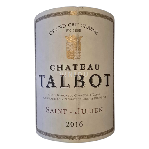 Bordeaux Saint-Julien St-Julien Ch.Talbot 2016