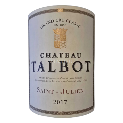 Bordeaux Saint-Julien St-Julien Ch.Talbot 2017