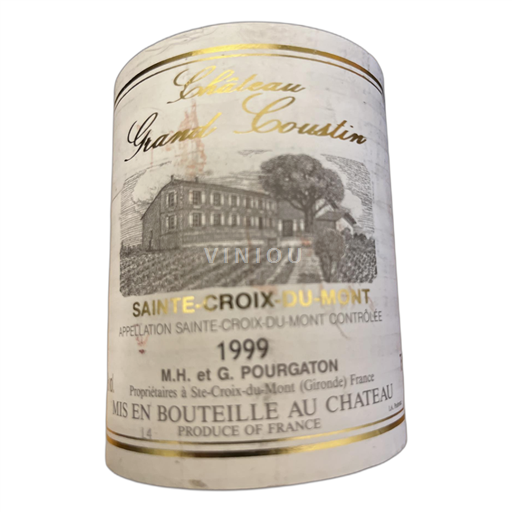 Bordeaux Sainte-Croix-Du-Mont Château Grand Cousin 1999