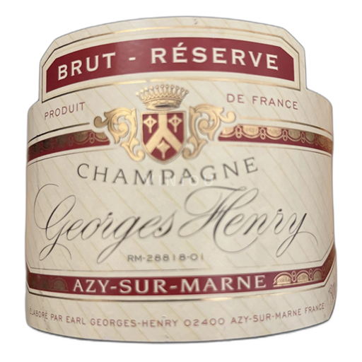 Champagne Georges-Henry Brut Réserve Icke årgångsbetecknad