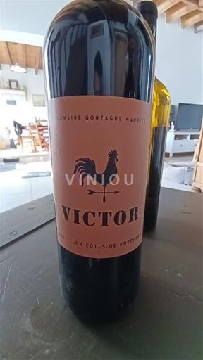 Bordeaux Castillon Côtes de Bordeaux Domaine Gonzague Maurice Victor Icke årgångsbetecknad