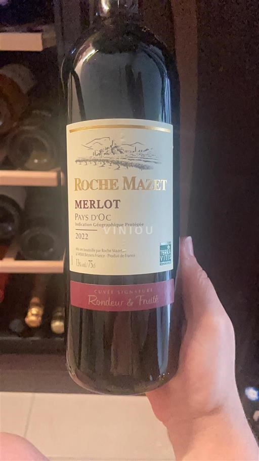 Vin Rouge sec Rondeur & Fruité Roche Mazet 2022 France Languedoc et Roussillon Pays d'oc IGP