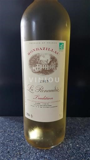 Sudoeste Monbazillac La Renaudie Tradition 2015